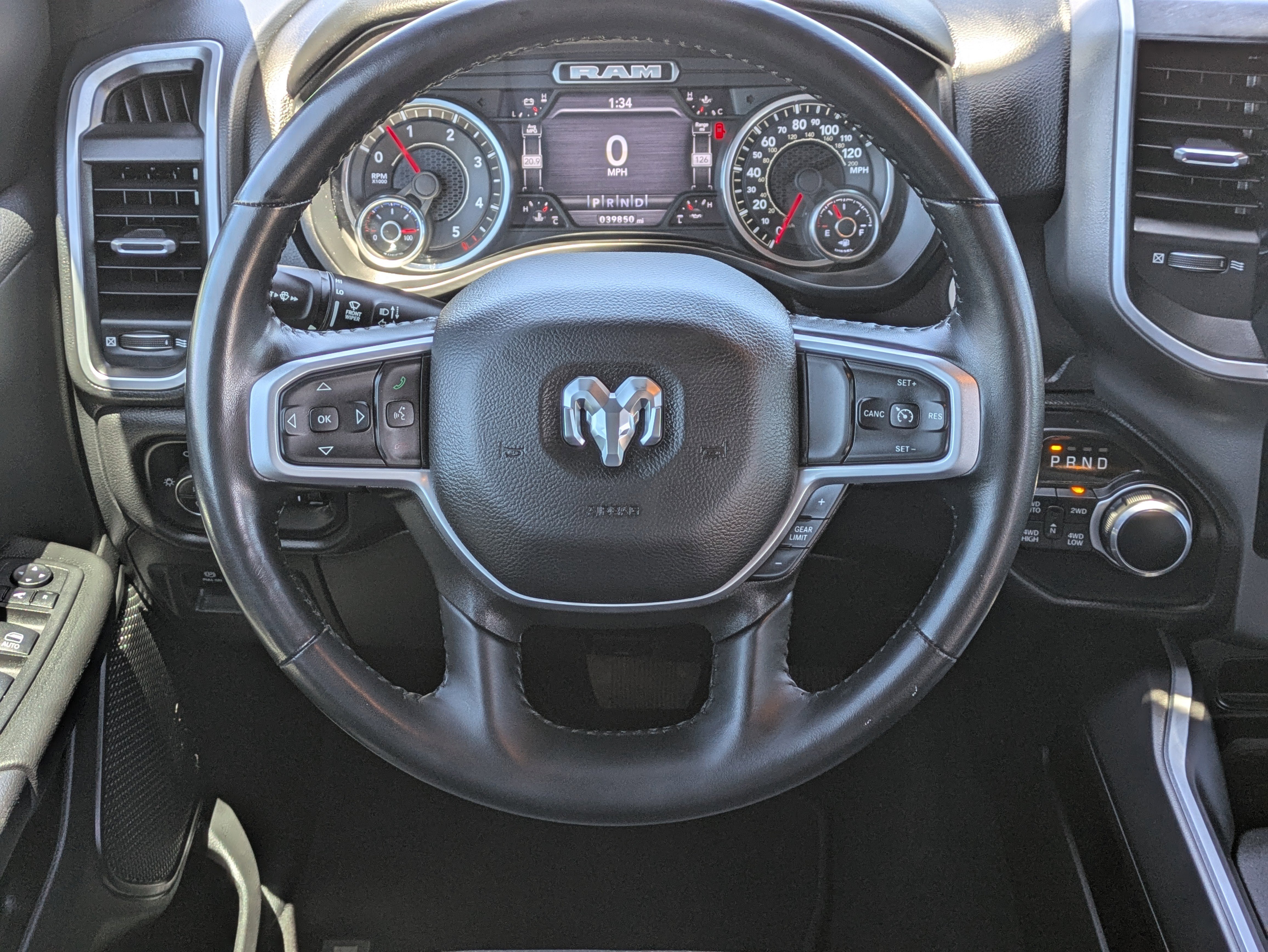 Used 2023 Diamond Black Crystal Pearlcoat Ram Big Horn image 20