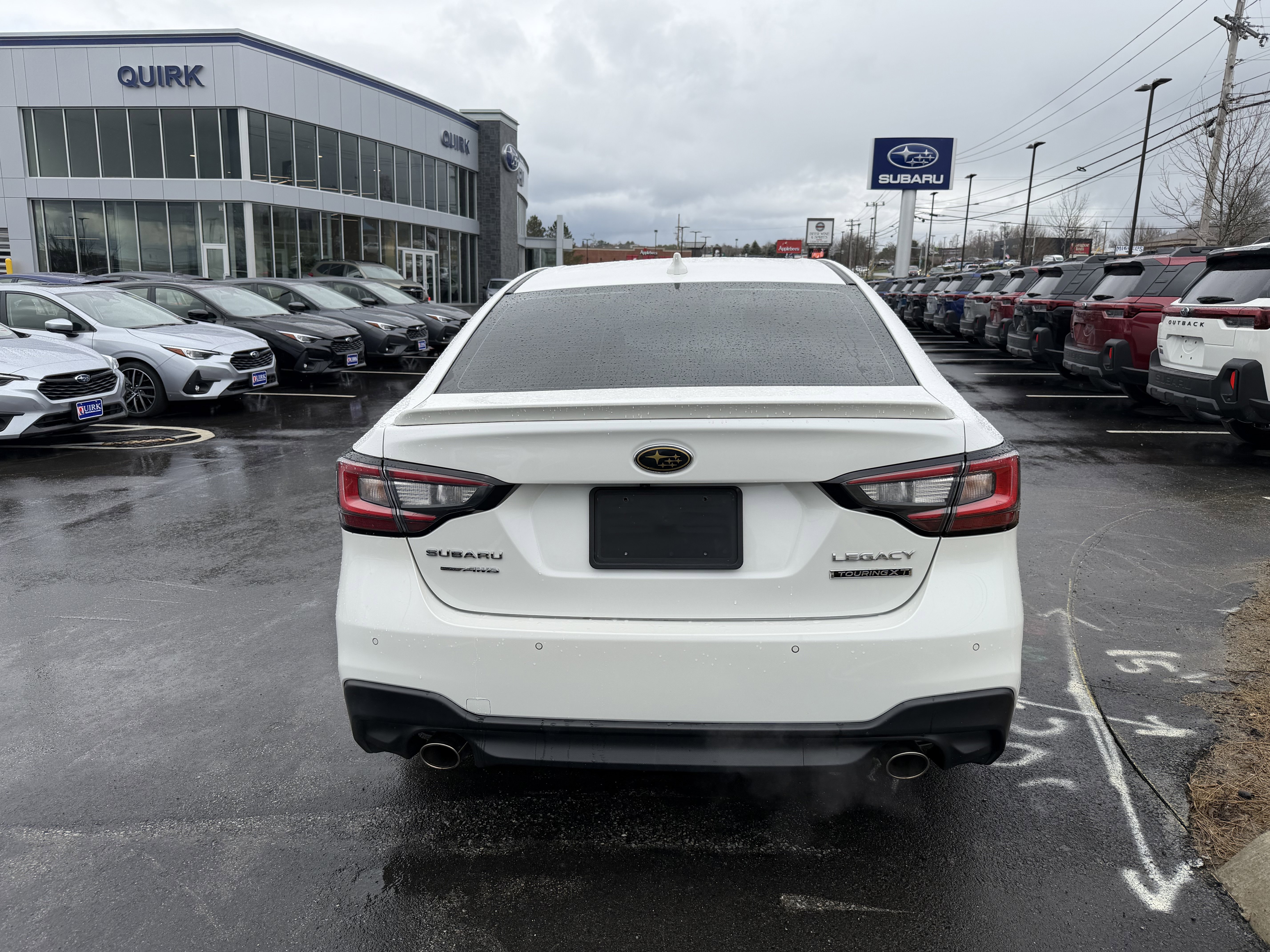 Used 2025 Crystal White Pearl Subaru Touring XT image 4