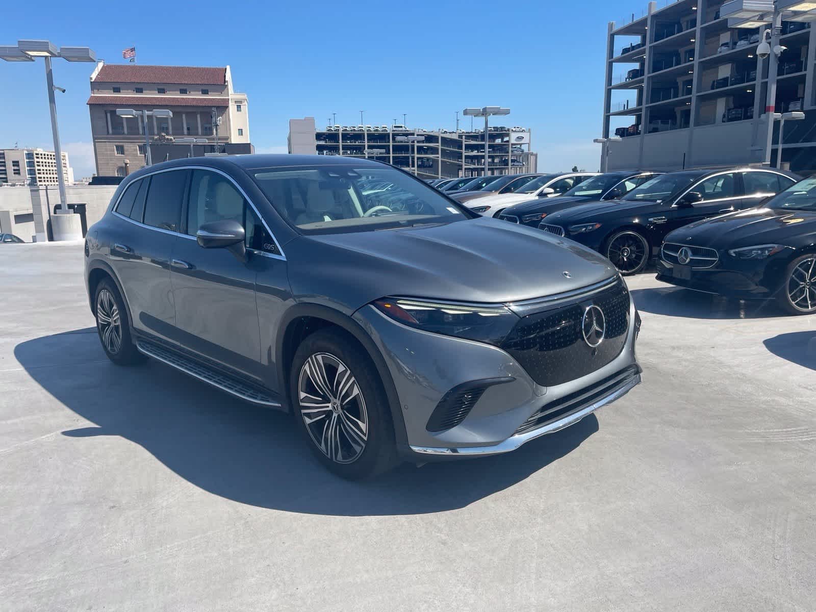 Certified 2023 Mercedes-Benz EQS SUV Base with VIN 4JGDM2DB0PA018866 for sale in Los Angeles, CA