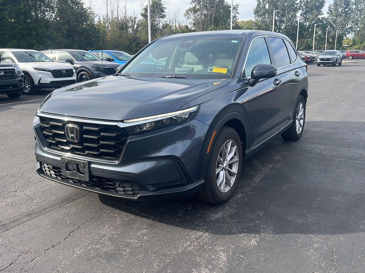 Used 2024 Meteorite Gray Metallic Honda EX-L image 3