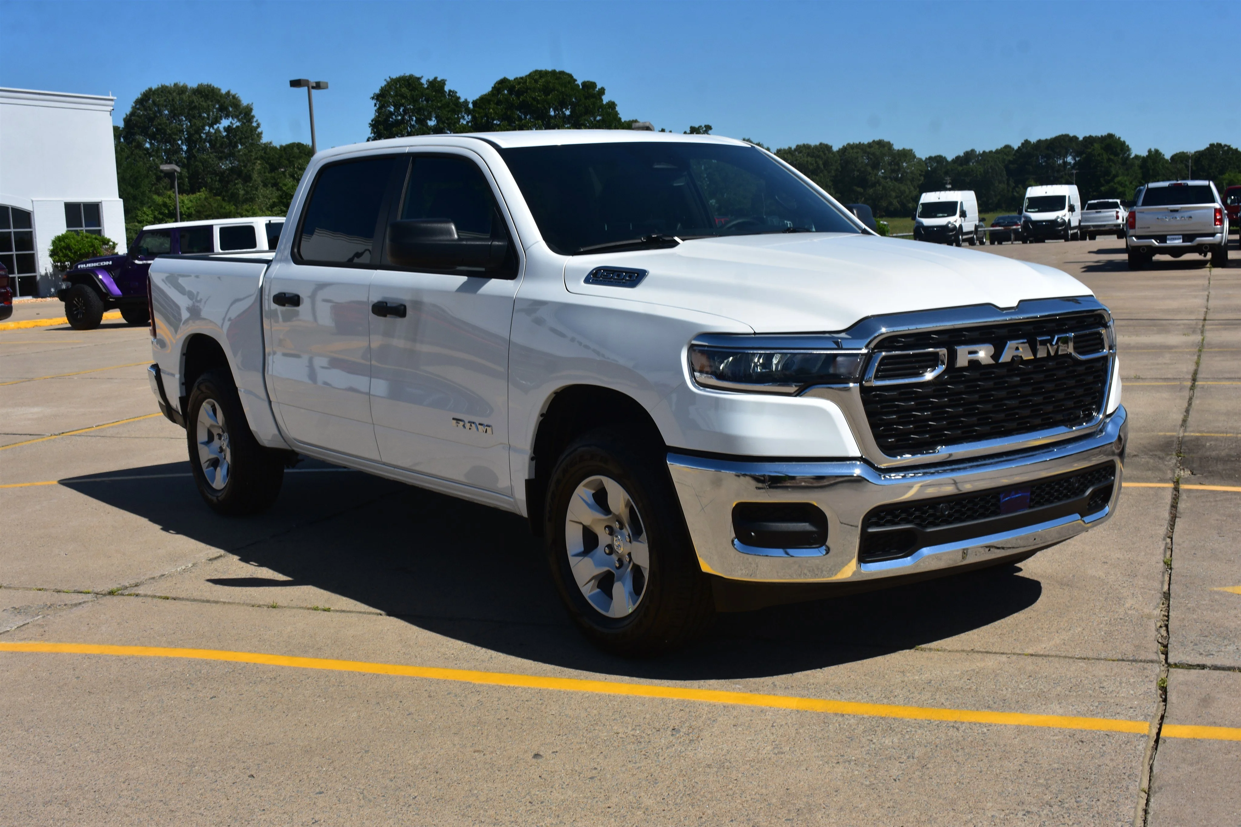 New 2026 Bright White Clearcoat Ram Tradesman image 3