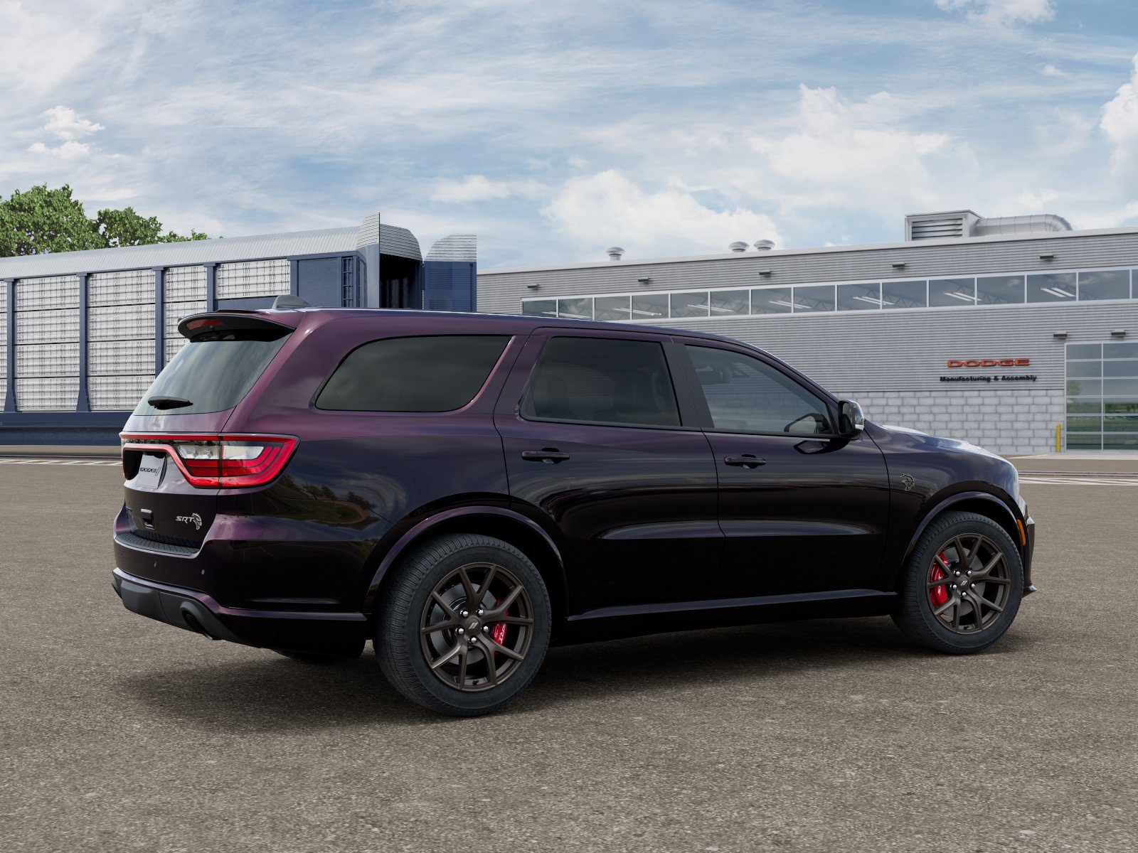 New 2026 Red Oxide Exterior Paint Dodge SRT Hellcat Jailbreak image 2
