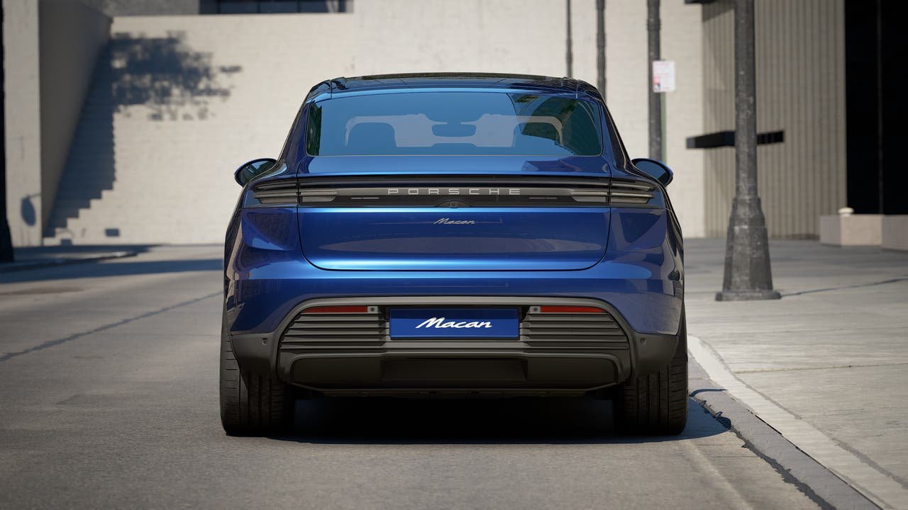 New 2026 Gentian Blue Metallic Porsche Electric image 7