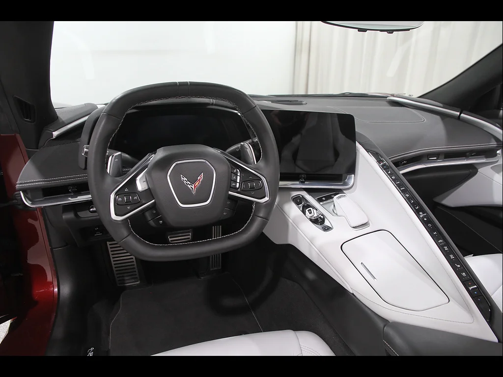 Used 2020 Long Beach Red Metallic Tintcoat Chevrolet Stingray image 8