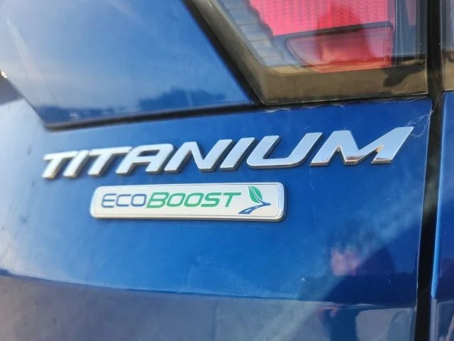 Used 2017 Blue Ford Titanium image 13