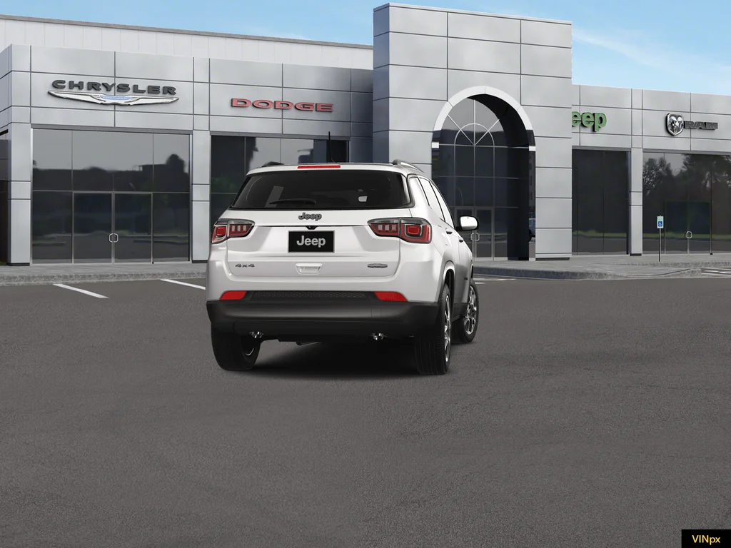 New 2026 Bright White Clear-Coat Exterior Paint Jeep Latitude image 13