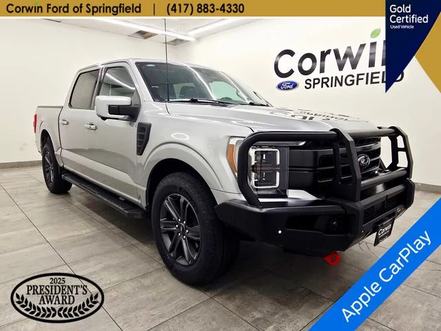 Certified Used 2023 Iconic Silver Metallic Ford Lariat image 8