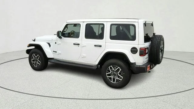 New 2026 Bright White Clear-Coat Exterior Paint Jeep Sahara image 6