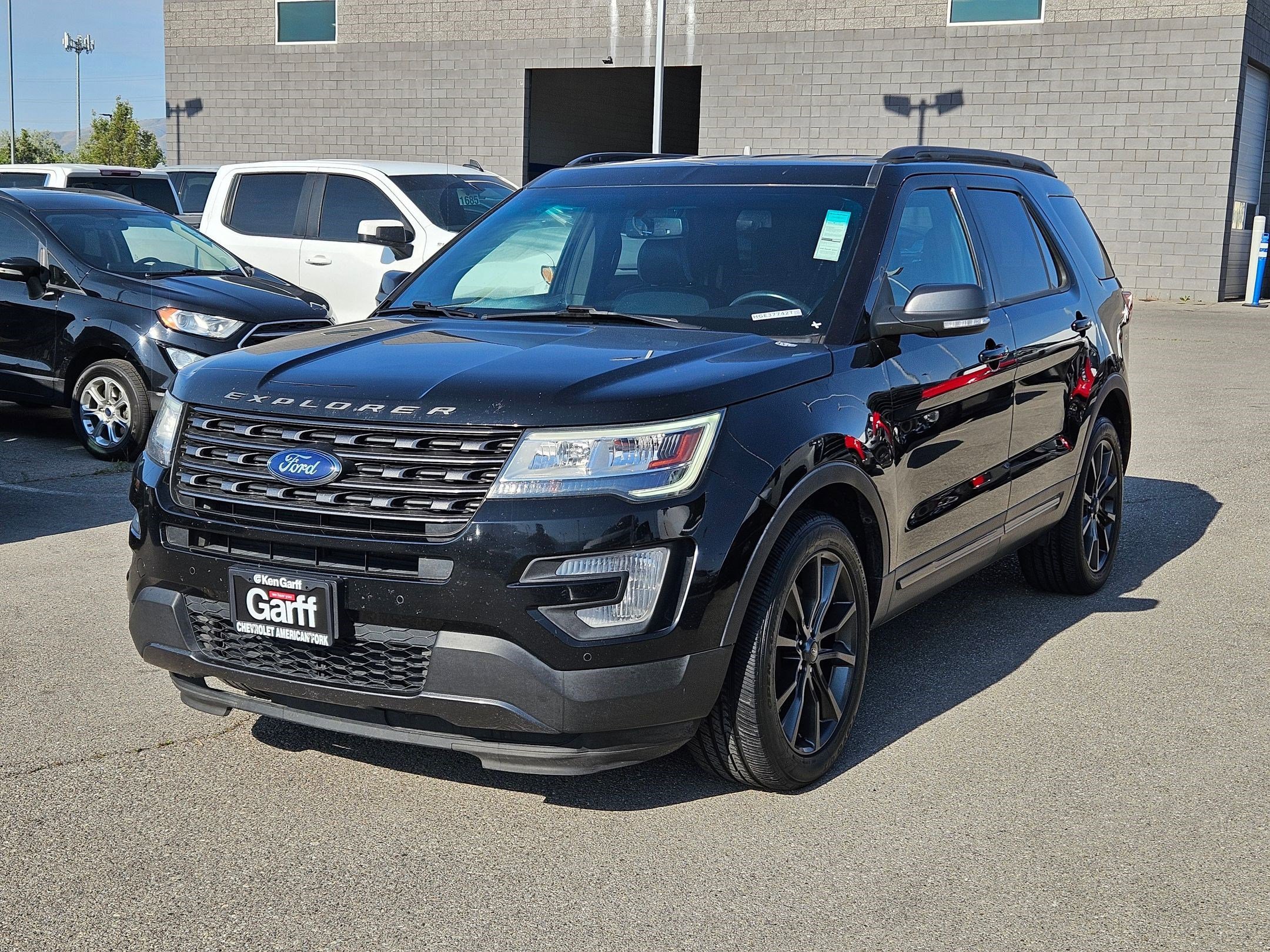 Used 2017 Shadow Black Ford XLT image 8