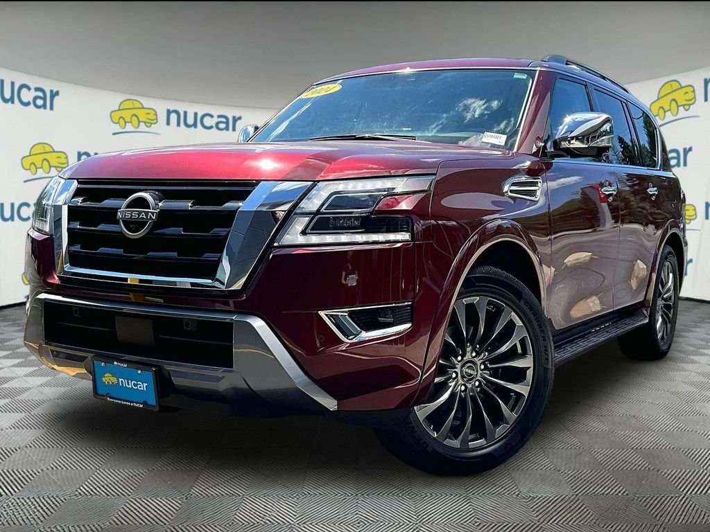 Used 2024 Red Nissan Platinum image 3