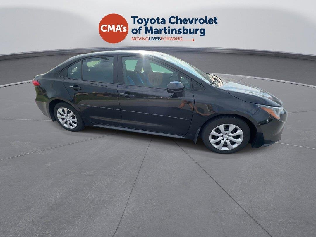 Certified Used 2025 Midnight Black Metallic Toyota LE image 3