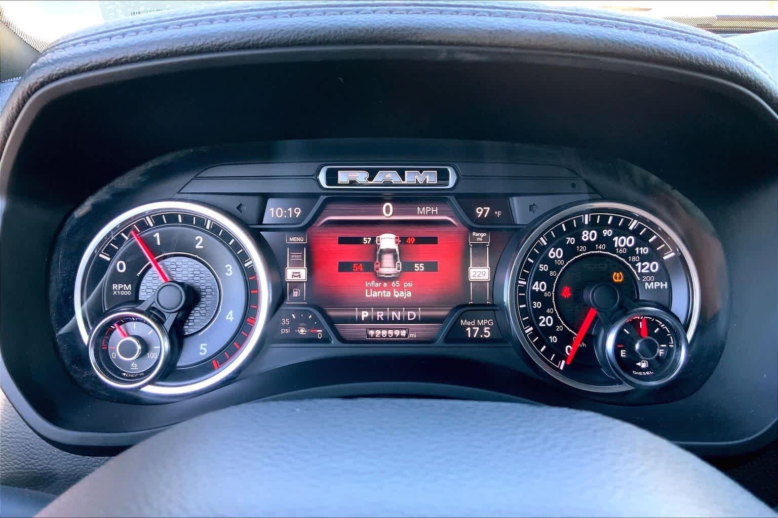 Used 2019 Blue Streak Pearlcoat Ram Laramie image 25