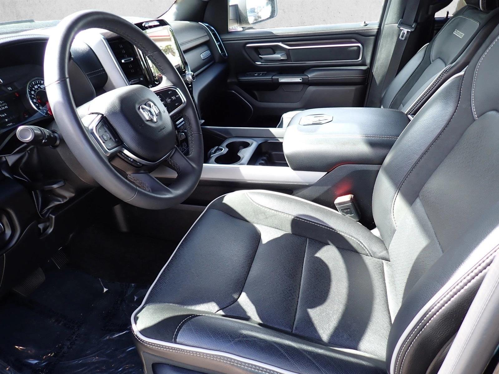 Used 2025 Diamond Black Crystal Pearlcoat Ram Laramie image 10