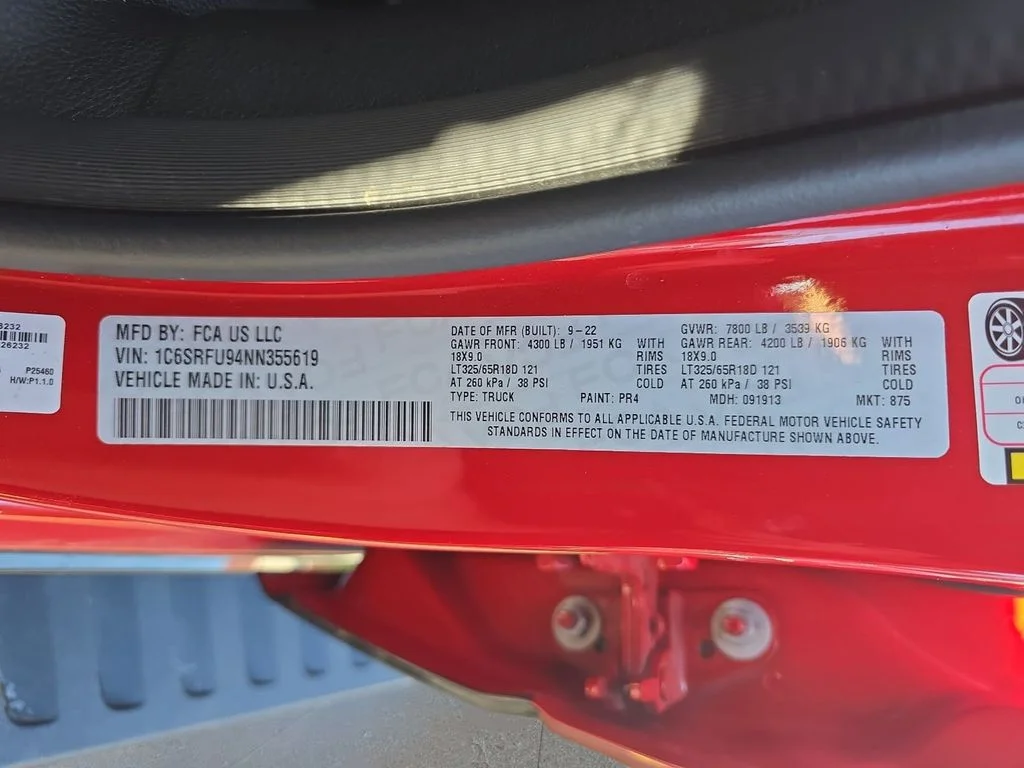 Used 2022 Red Ram TRX image 33