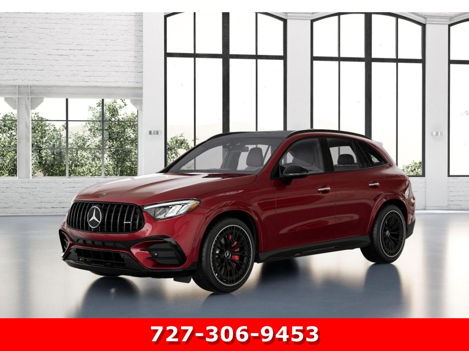 New 2026 MANUFAKTUR Patagonia Red Metallic Mercedes-Benz AMG® GLC 43 image 39
