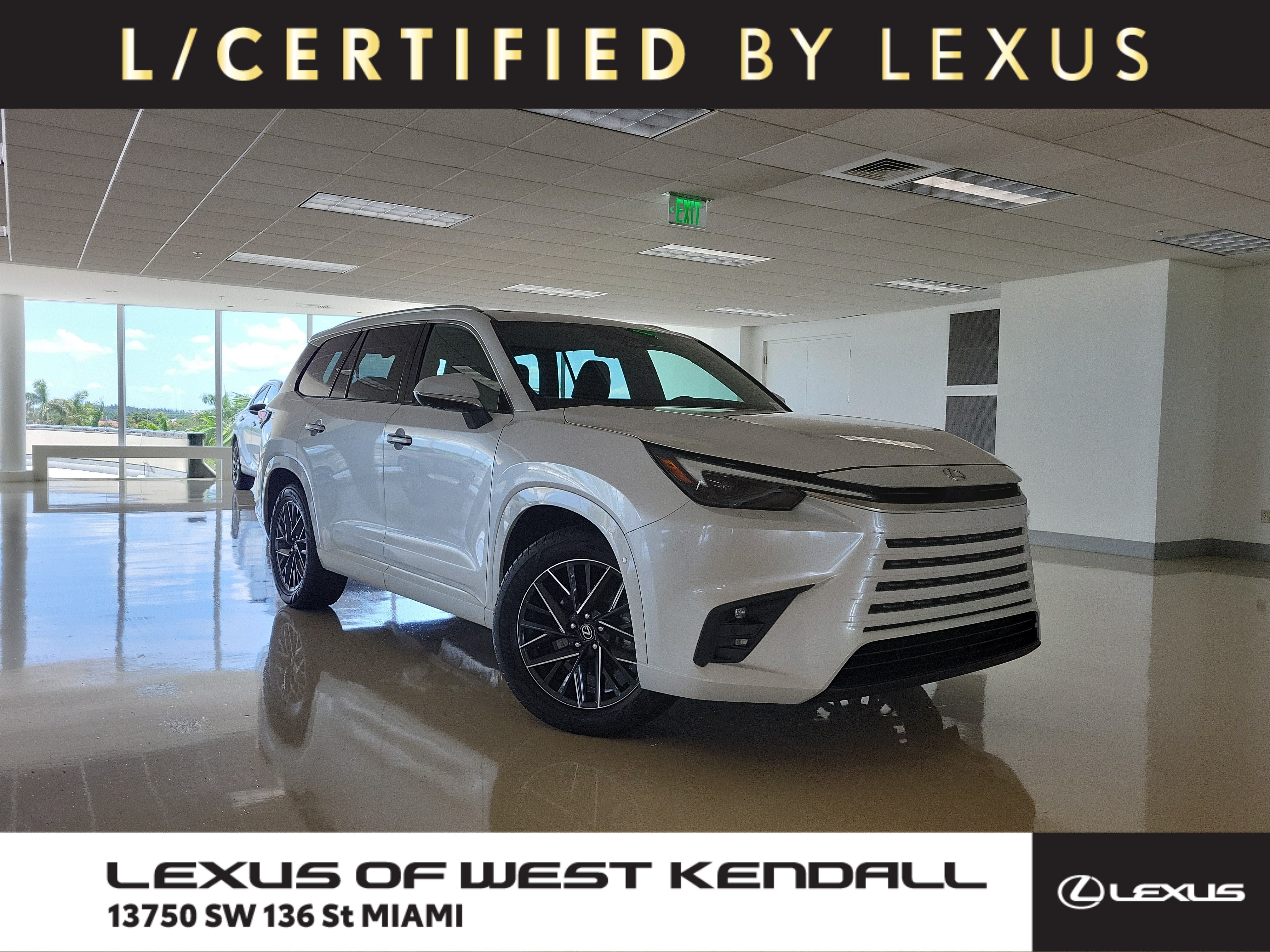 Certified Used 2024 WIND CHILL PEARL Lexus TX 350 Luxury image 1