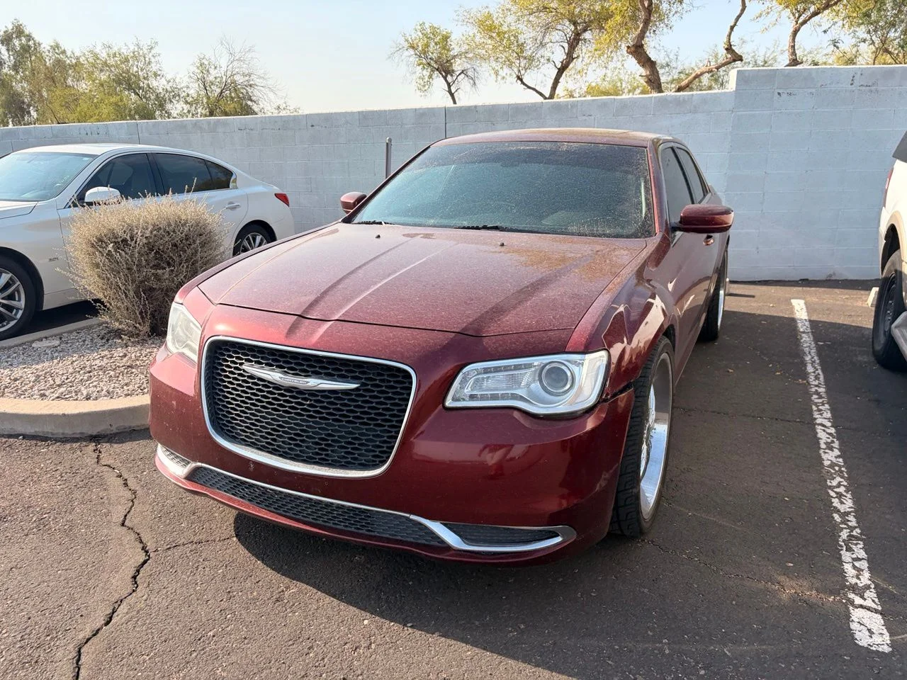Used 2016 Velvet Red Pearlcoat Chrysler Limited image 1