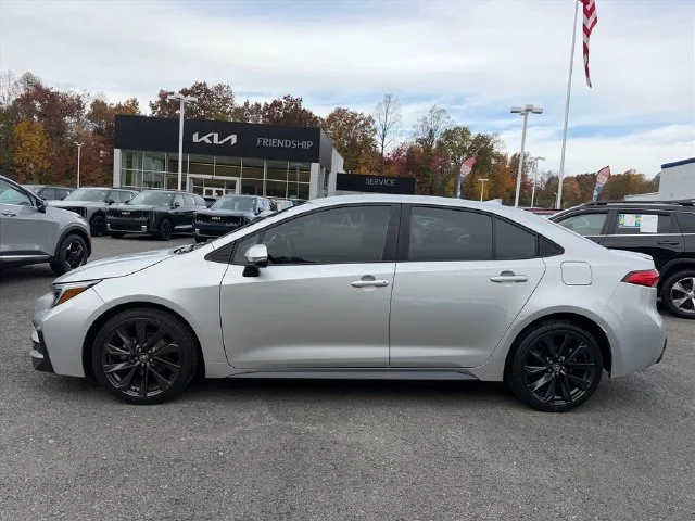Used 2024 Silver Toyota SE image 4