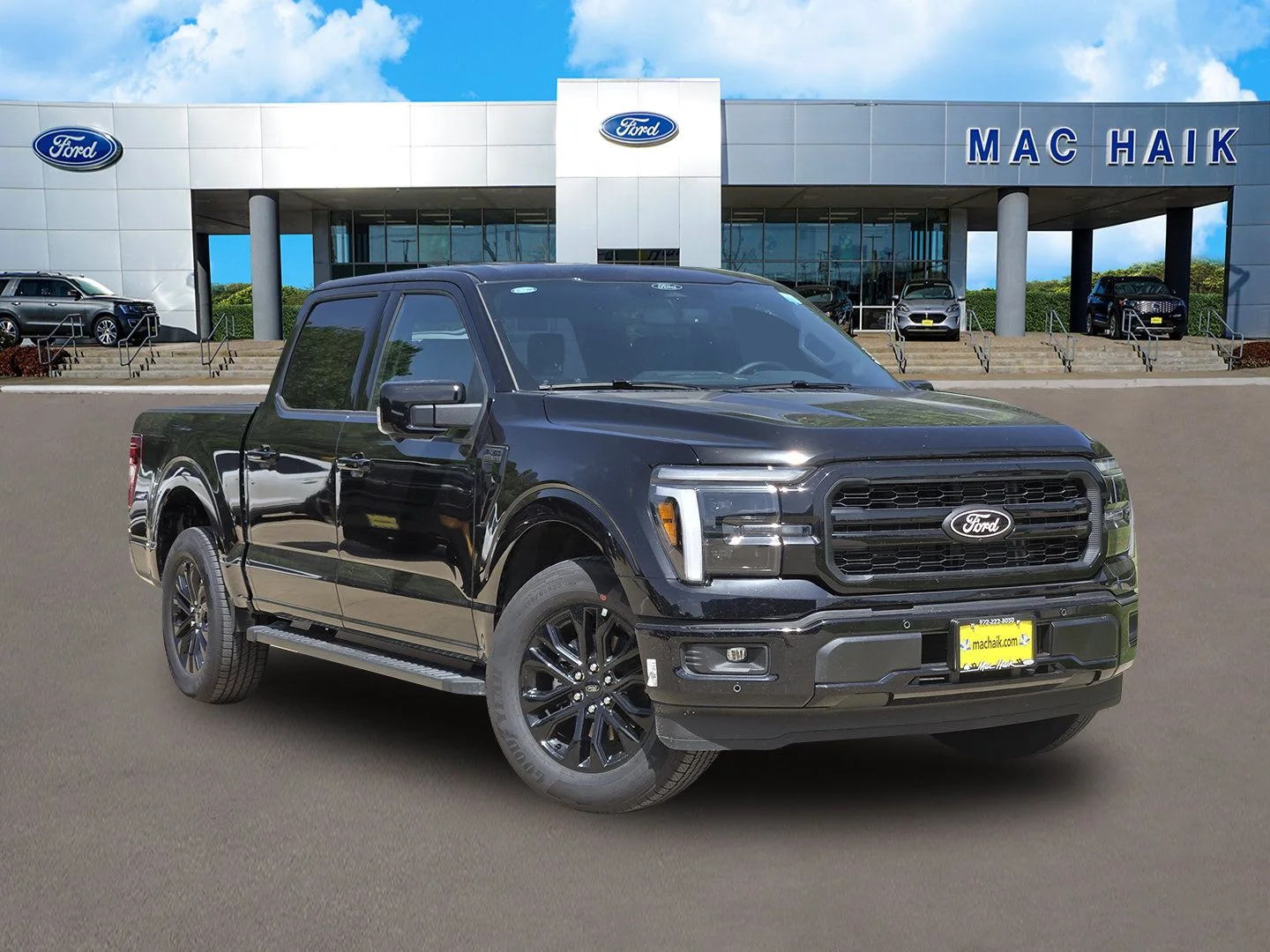 New 2026 Agate Black Metallic Ford Lariat® image 1