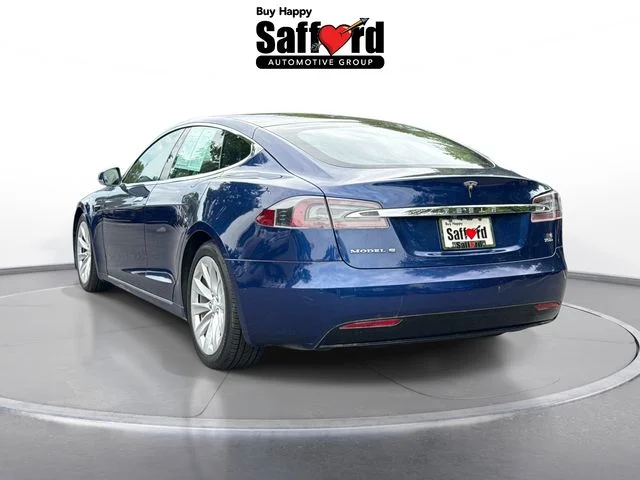 Used 2017 Blue Tesla 75D image 6