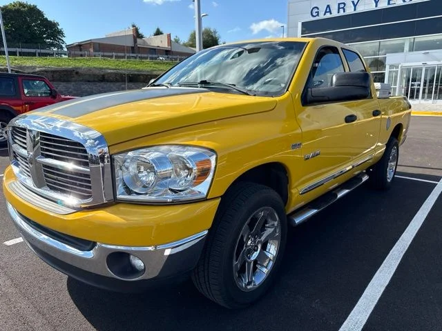 Used 2008 Yellow Dodge Laramie image 2