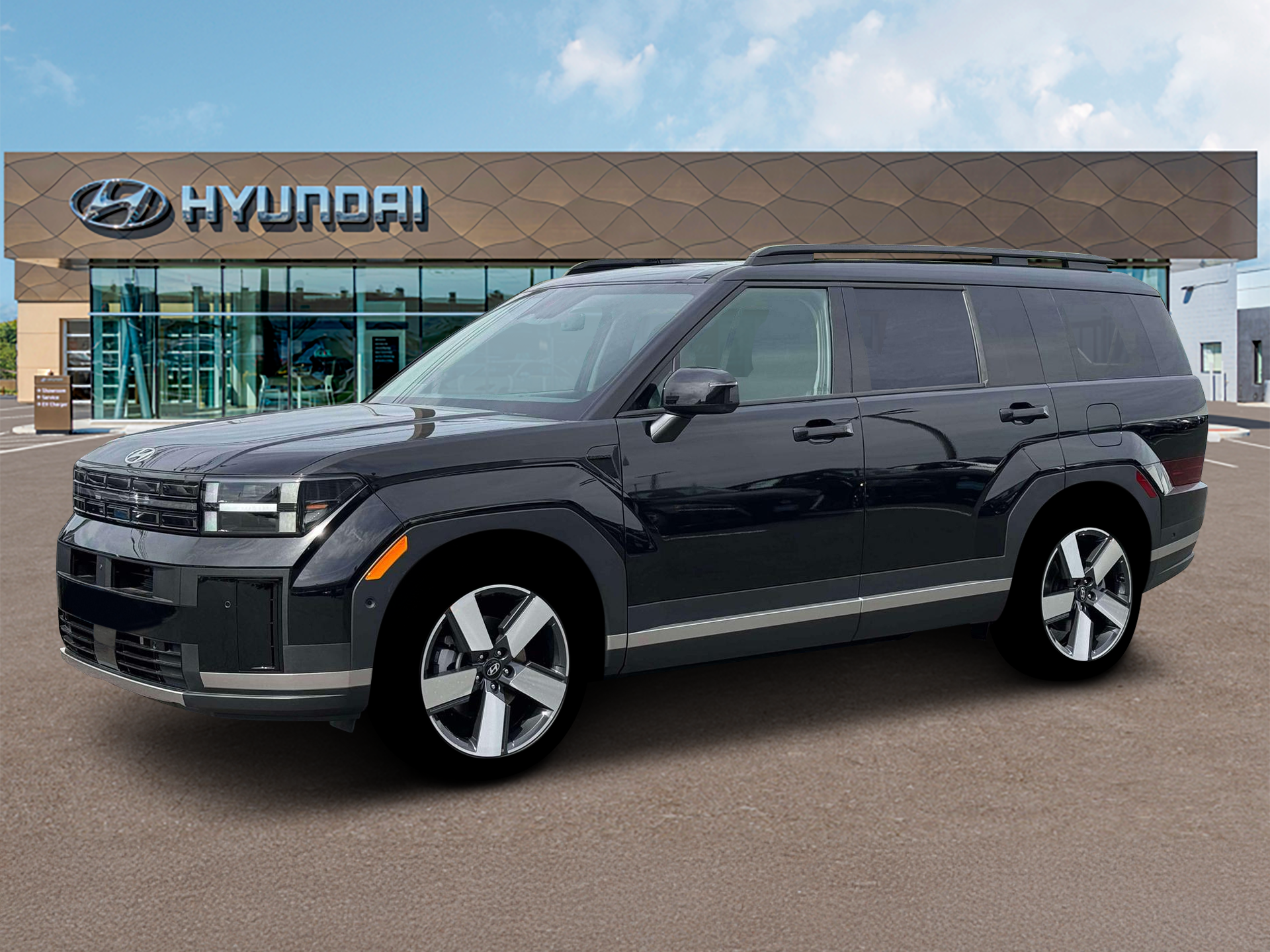 New 2026 Phantom Black Hyundai Limited 6P image 2