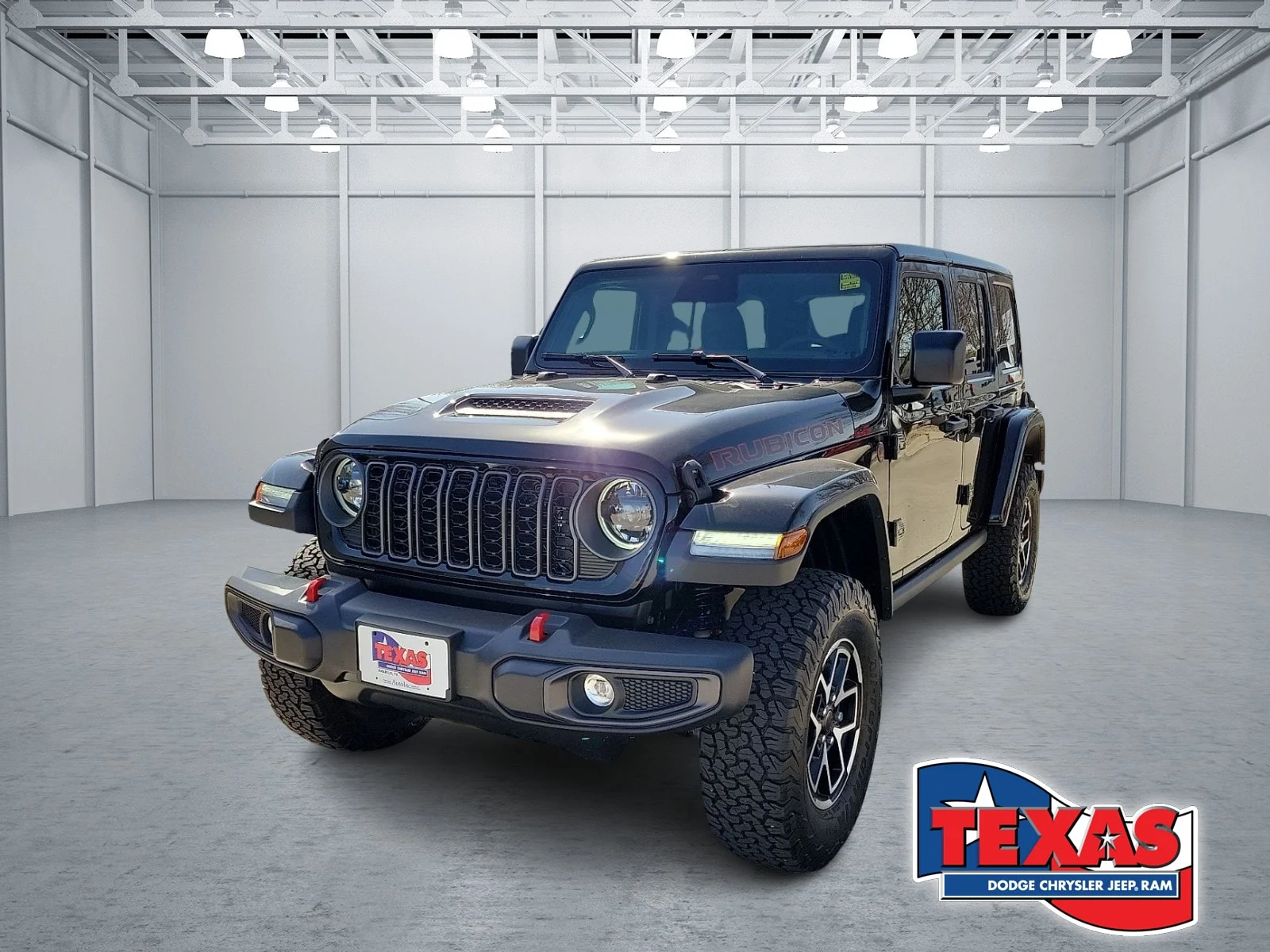 New 2026 Black Jeep 4-DOOR RUBICON image 1