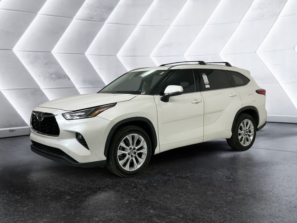 Used 2020 White Toyota Limited image 3