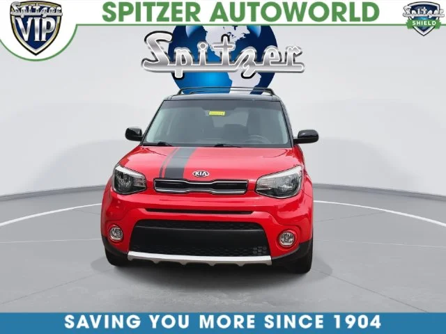 Used 2018 Red Kia Plus image 3