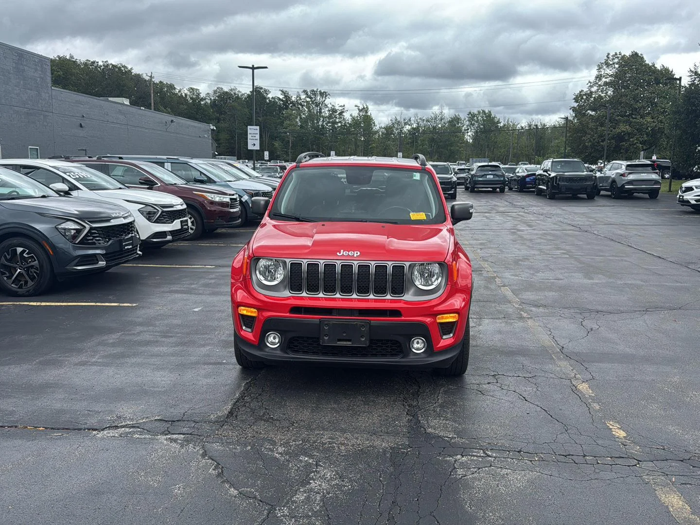 Used 2020 Colorado Red Clearcoat Jeep Limited image 2