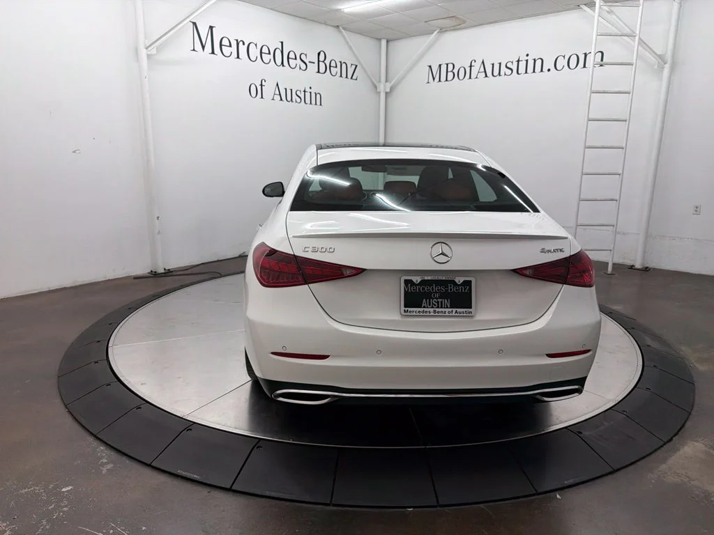 New 2027 White Mercedes-Benz C 300 image 6