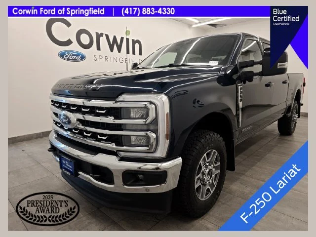 Used 2024 Blue Metallic Ford Lariat image 1