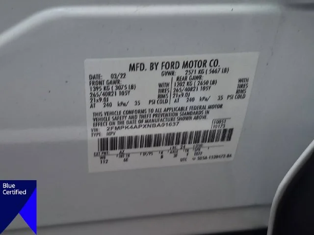 Used 2022 White Ford ST image 38