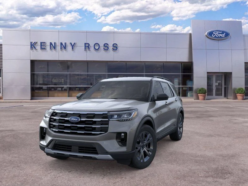New 2026 Carbonized Gray Metallic Ford Active image 3