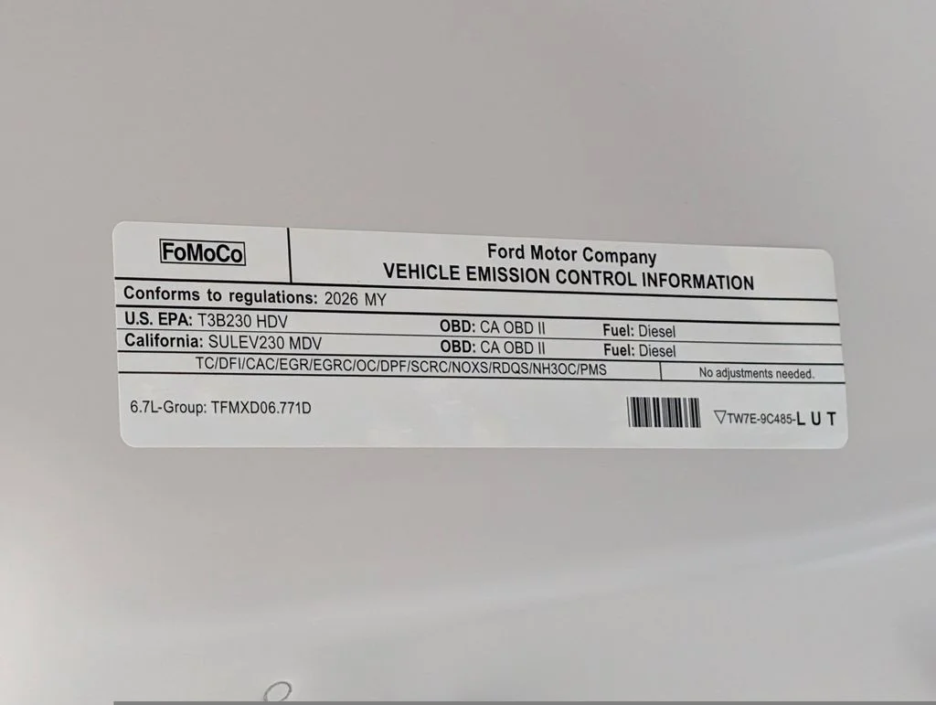 New 2026 Oxford White Ford F-250® Lariat® image 36