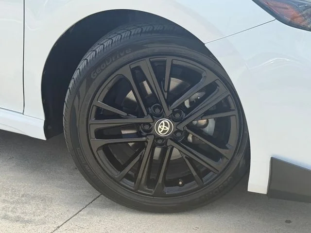 Certified Used 2025 White Toyota SE image 2