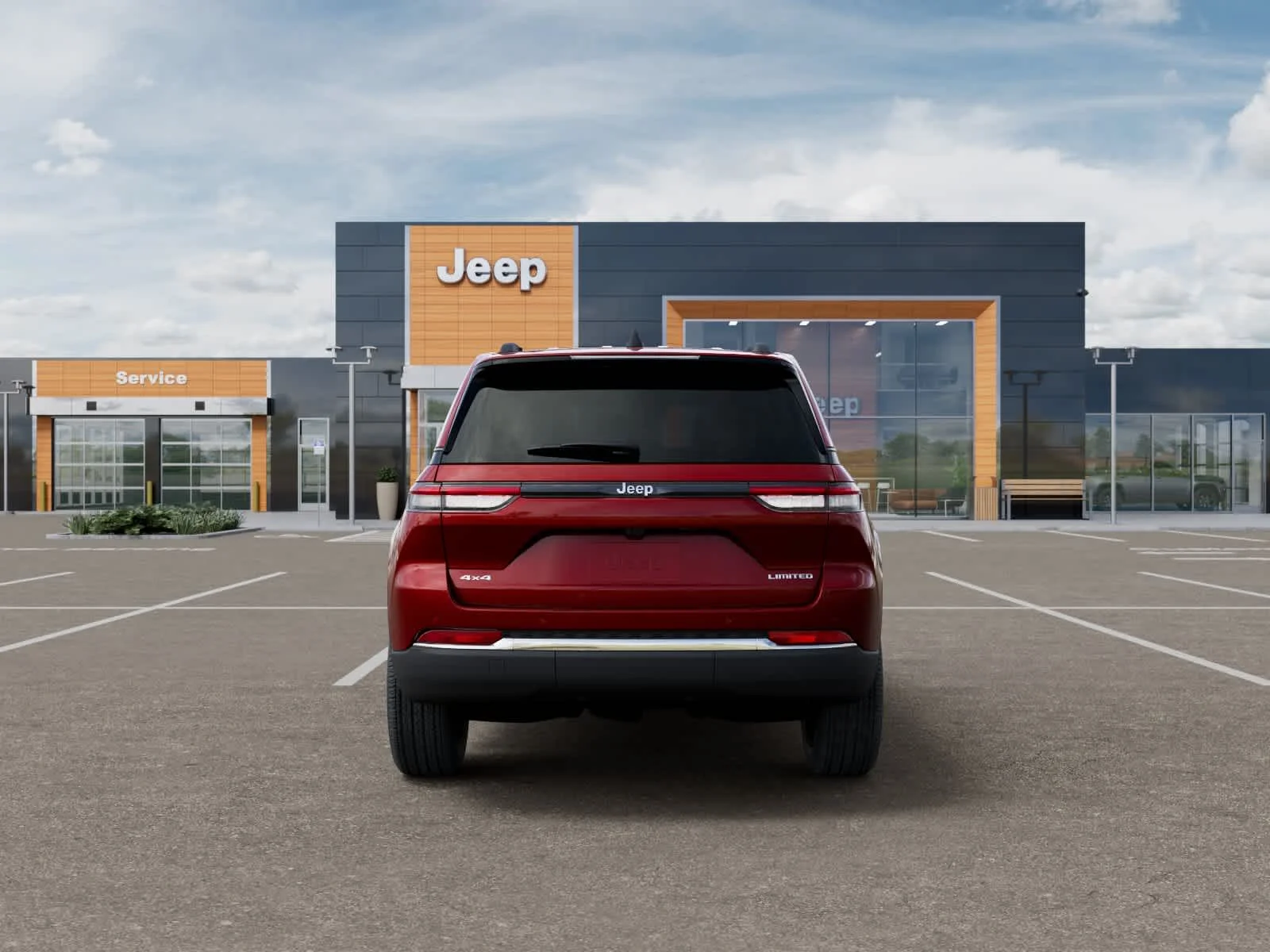 New 2027 Red Hot Pearlcoat Jeep Limited image 7
