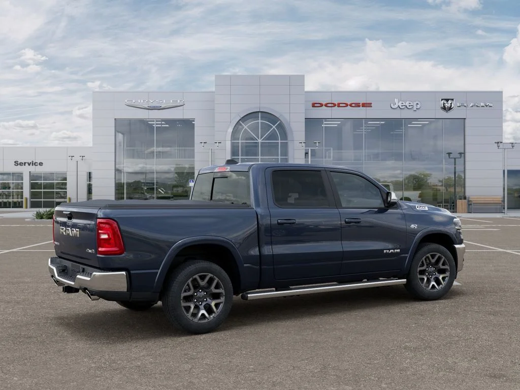 New 2026 Forged Blue Metallic Exterior Paint RAM Laramie image 4