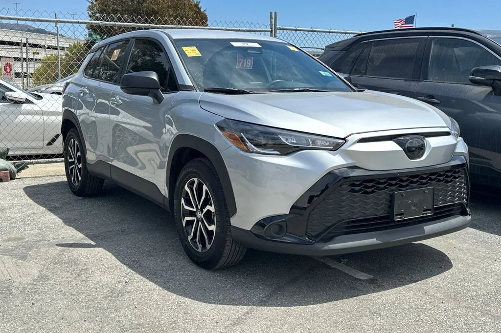 Certified Used 2025 Silver Toyota Hybrid S image 2