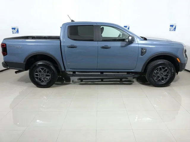 New 2025 AZURE GRAY Ford XLT w/ Sport Appearance Package Super Crew Cab image 9