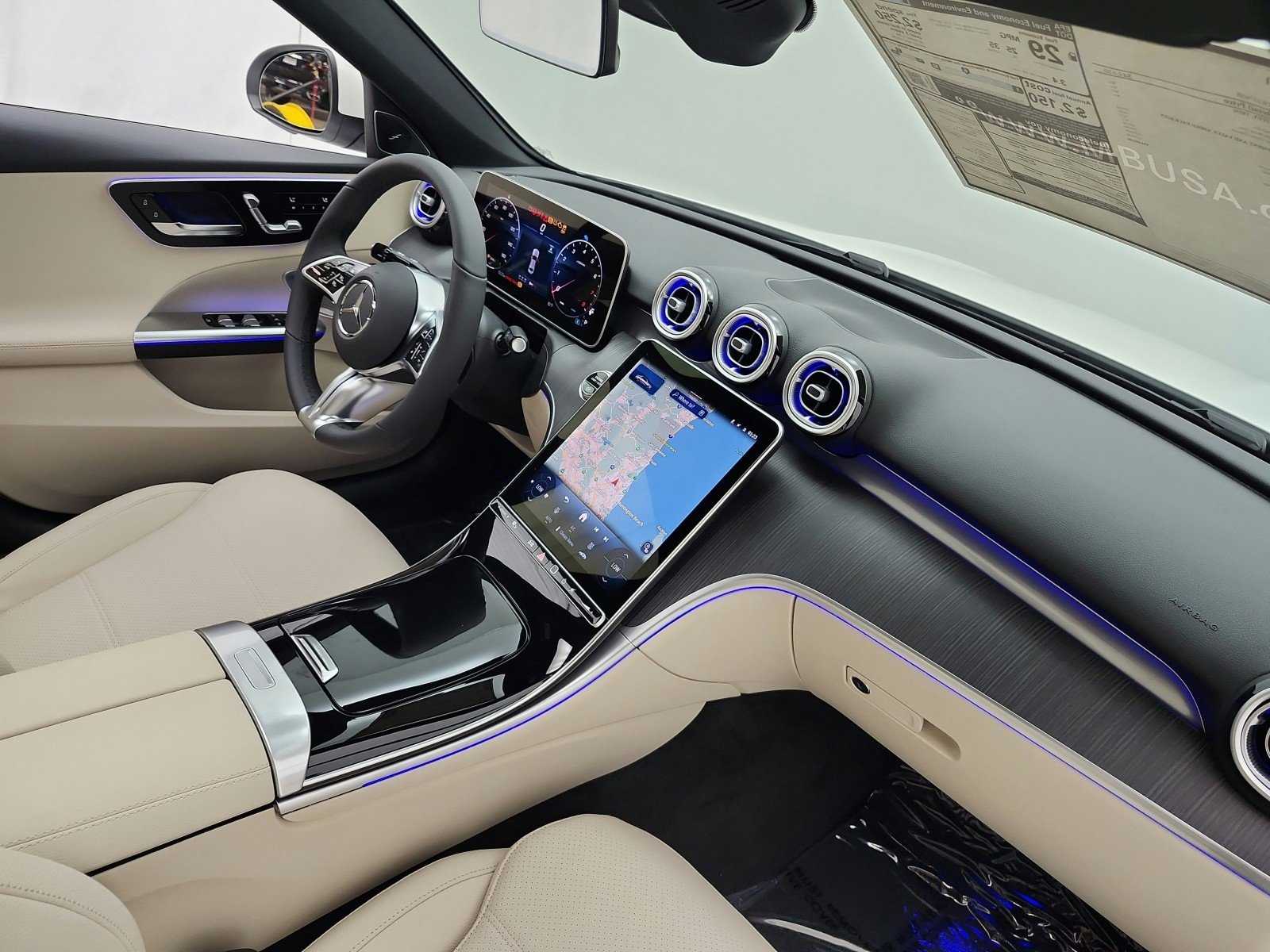 New 2026 Polar White Mercedes-Benz C 300 Sedan image 14