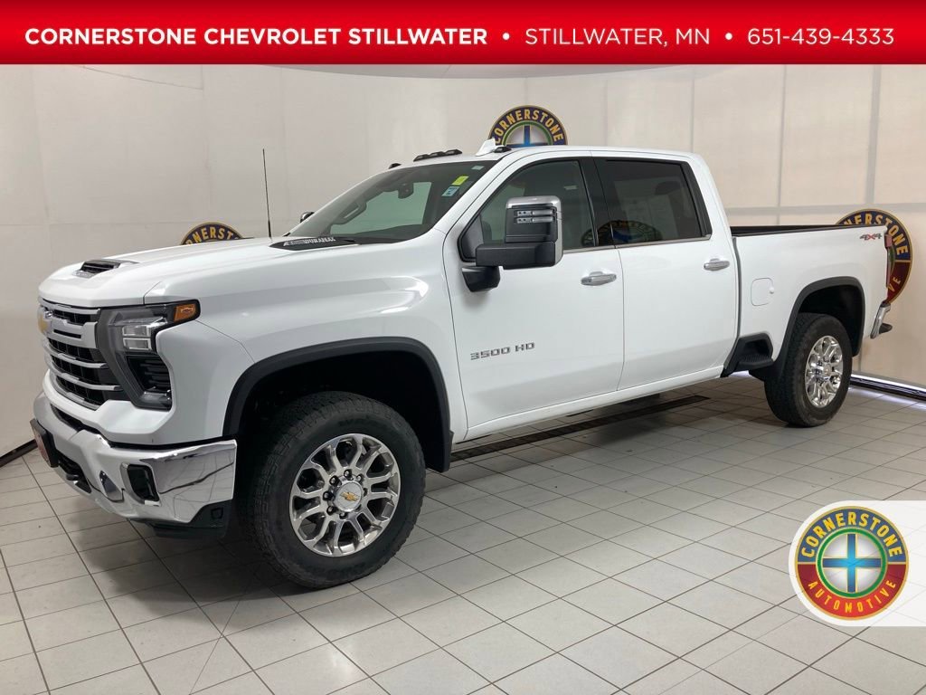 Used 2025 Chevrolet Silverado 3500HD LTZ with VIN 2GC4KUEY0S1161280 for sale in Stillwater, Minnesota