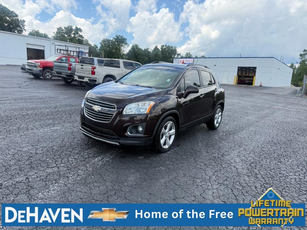 Used 2015 Chevrolet Trax LTZ with VIN KL7CJNSB4FB238451 for sale in Fort Wayne, IN