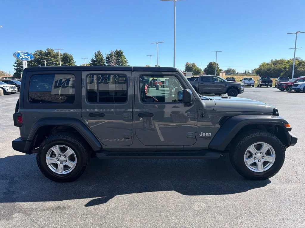 Used 2020 Gray Clearcoat Jeep Unlimited Sport S image 6