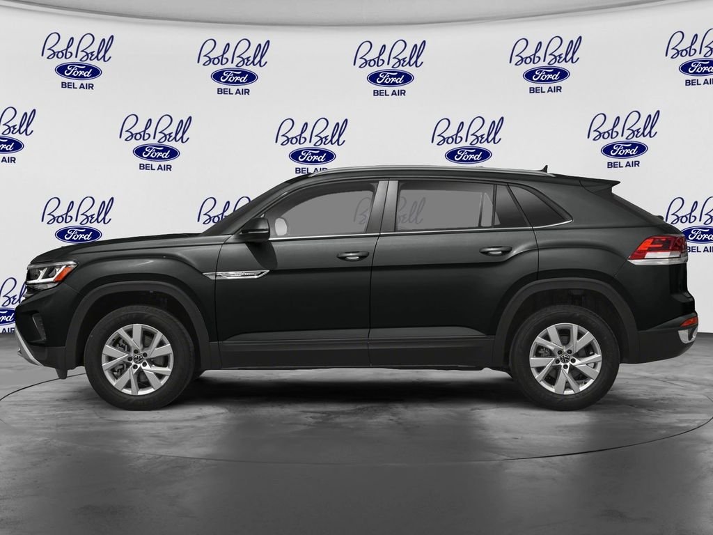 Used 2021 Black Volkswagen 3.6L V6 SE w/Technology R-Line image 3