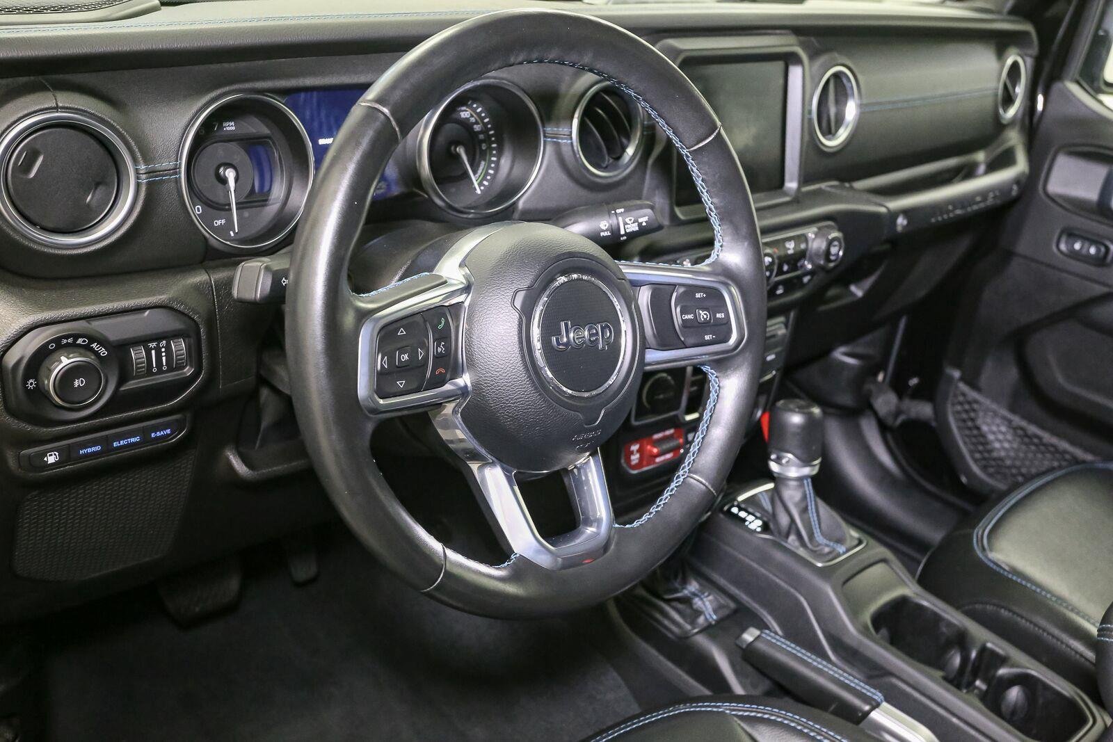 Used 2022 Black Clearcoat Jeep Unlimited Rubicon image 25