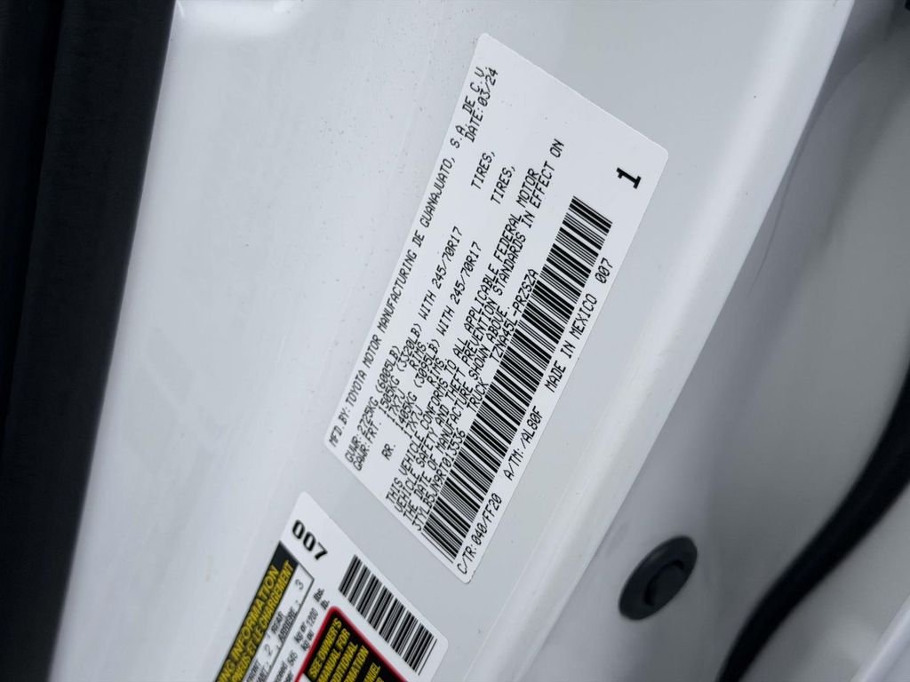 Certified Used 2024 White Toyota SR5 image 27