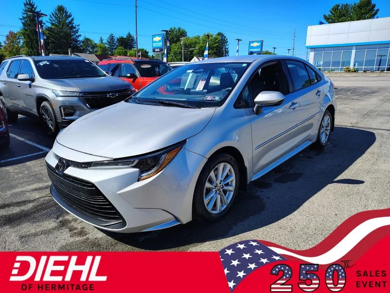 Used 2025 Silver Toyota LE image 1