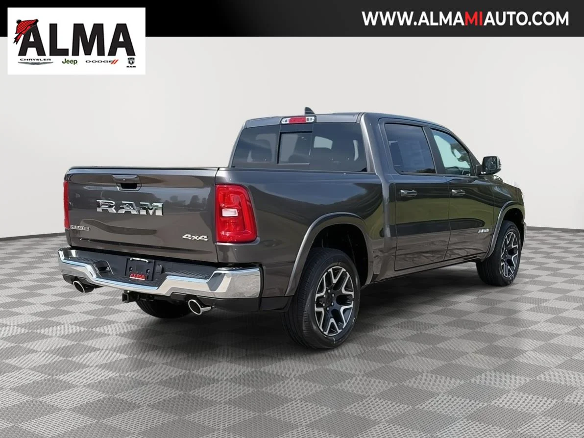 New 2026 Granite Crystal Metallic Clear-Coat Exterior Paint RAM Laramie image 3