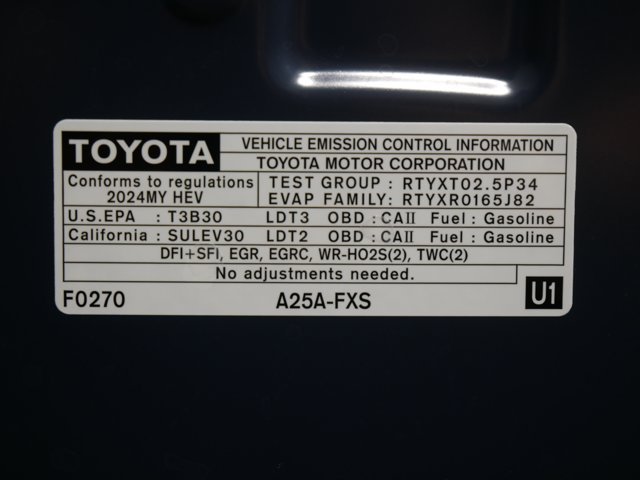 Certified Used 2024 Storm Cloud Toyota Hybrid Limited image 35